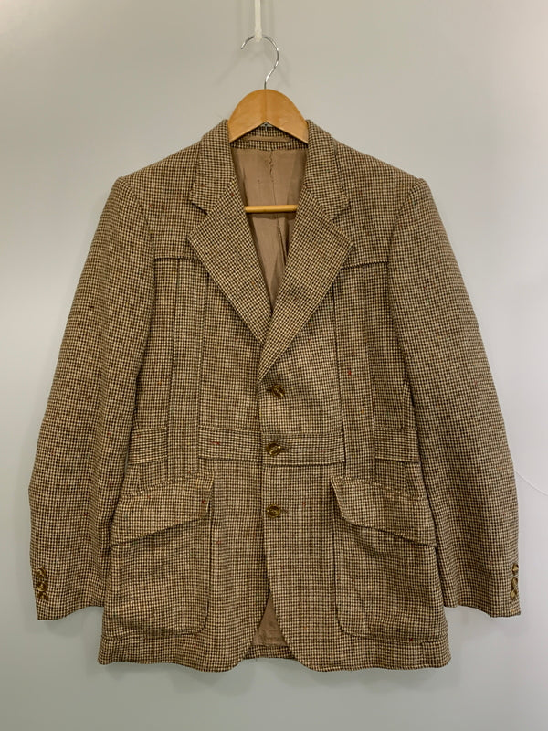 【現状渡し品】【メンズ】 MEMBERS ONLYS メンバーズオンリー WOOL JACKET ウールジャケット アウター 146-260711-AS-4-min サイズ：下記参照 カラー：ブラウン系 万代Net店