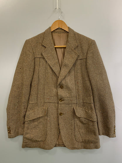【現状渡し品】【メンズ】 MEMBERS ONLYS メンバーズオンリー WOOL JACKET ウールジャケット アウター 146-260711-AS-4-min サイズ：下記参照 カラー：ブラウン系 万代Net店