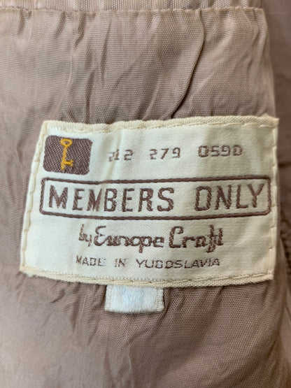 【現状渡し品】【メンズ】 MEMBERS ONLYS メンバーズオンリー WOOL JACKET ウールジャケット アウター 146-260711-AS-4-min サイズ：下記参照 カラー：ブラウン系 万代Net店