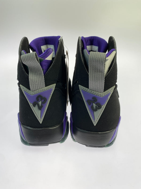 【中古美品】【メンズ】 NIKE ナイキ 304775－053 JORDAN7 RETRO RAY ALLEN BUCKS 靴 シューズ スニーカー 160-260711-AS-56-min サイズ：27.5cm カラー：BLACK/FIELD PURPLE-FIR 万代Net店