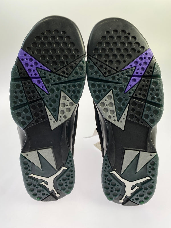 【中古美品】【メンズ】 NIKE ナイキ 304775－053 JORDAN7 RETRO RAY ALLEN BUCKS 靴 シューズ スニーカー 160-260711-AS-56-min サイズ：27.5cm カラー：BLACK/FIELD PURPLE-FIR 万代Net店