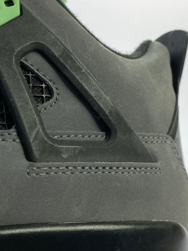 【現状渡し品】【メンズ】 NIKE ナイキ 308497-033 AIR JORDAN 4 RETRO GREEN GLOW 靴 シューズ スニーカー 160-260711-AS-57-min サイズ：27.5cm カラー：グレー/ライトグリーン 万代Net店