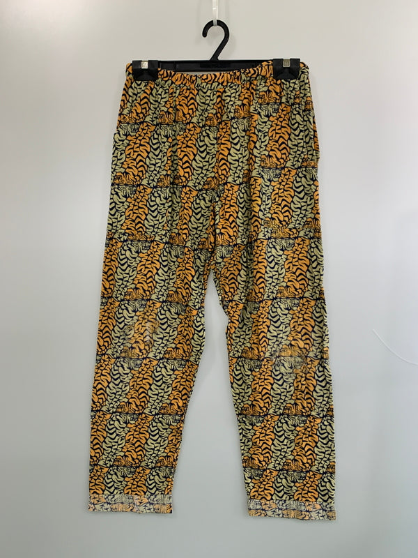【中古品】【メンズ】 PHINGERIN フィンガリン NIGHT PANTS ナイトパンツ PD-201-FBT-012 虎柄 151-260714-ta-06-min サイズ：M カラー：マルチカラー 万代Net店