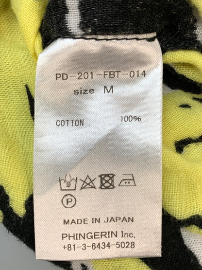 【中古品】【メンズ】 PHINGERIN フィンガリン NIGHT PANTS ナイトパンツ NIGHT PANTS PD-201-FBT-014 GAUZE COMIC ZOOM ガーゼ コミックズーム ボトムス 151-260714-ta-05-min サイズ：M カラー：マルチカラー 万代Net店
