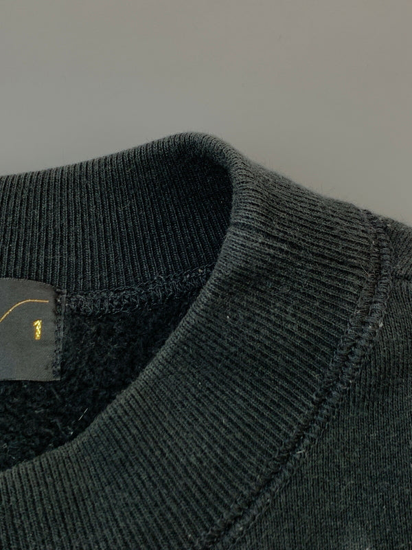 【中古品】【メンズ】 KOLOR カラー SWEATSHIRT スウェット 20SCM-T23216S イルカくん トレーナー 裏起毛 140-260714-ta-03-min サイズ：1 カラー：ブラック 万代Net店