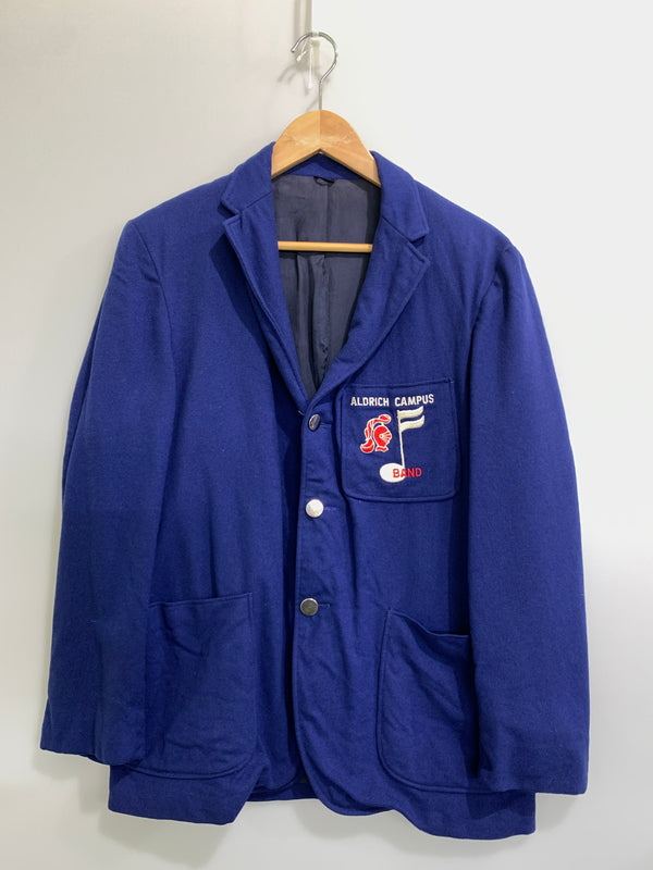 【中古品】【メンズ】 ROBERT ROLLINS ロバート ロリンズ SCHOOL JACKET スクール ジャケット ブレザー 上着 146-260812-hu-18-min サイズ：不明 カラー：ブルー 万代Net店