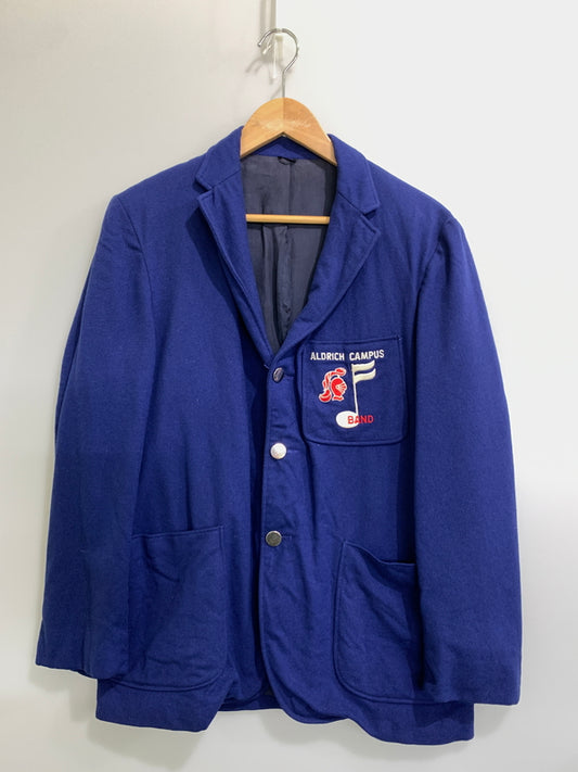 【中古品】【メンズ】 ROBERT ROLLINS ロバート ロリンズ SCHOOL JACKET スクール ジャケット ブレザー 上着 146-260812-hu-18-min サイズ：不明 カラー：ブルー 万代Net店