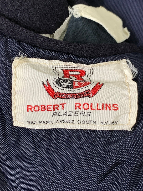 【中古品】【メンズ】 ROBERT ROLLINS ロバート ロリンズ SCHOOL JACKET スクール ジャケット ブレザー 上着 146-260812-hu-18-min サイズ：不明 カラー：ブルー 万代Net店