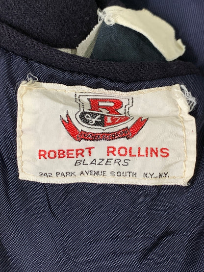 【中古品】【メンズ】 ROBERT ROLLINS ロバート ロリンズ SCHOOL JACKET スクール ジャケット ブレザー 上着 146-260812-hu-18-min サイズ：不明 カラー：ブルー 万代Net店