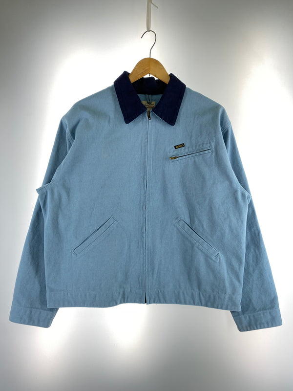 【中古品】【メンズ】 BACKERS バッカーズ K78-3281-19 DUCK WORK JACKET ダック ワーク ジャケット アウター 145-260727-jt-19-min サイズ：M カラー：ライトブルー 万代Net店