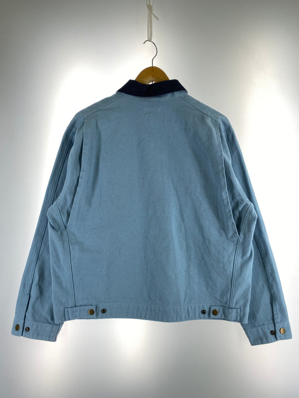 【中古品】【メンズ】 BACKERS バッカーズ K78-3281-19 DUCK WORK JACKET ダック ワーク ジャケット アウター 145-260727-jt-19-min サイズ：M カラー：ライトブルー 万代Net店