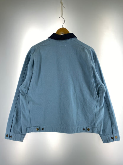 【中古品】【メンズ】 BACKERS バッカーズ K78-3281-19 DUCK WORK JACKET ダック ワーク ジャケット アウター 145-260727-jt-19-min サイズ：M カラー：ライトブルー 万代Net店