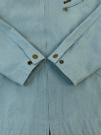 【中古品】【メンズ】 BACKERS バッカーズ K78-3281-19 DUCK WORK JACKET ダック ワーク ジャケット アウター 145-260727-jt-19-min サイズ：M カラー：ライトブルー 万代Net店