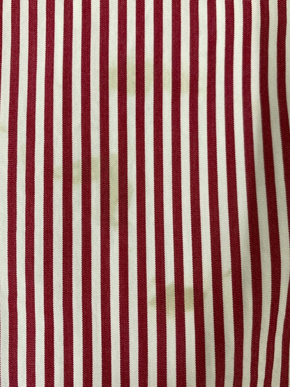 【中古品】【メンズ】 DRIES VAN NOTEN ドリスヴァンノッテン STRIPE SHORTS ストライプショーツ メンズ ショートパンツ 短パン ボトムス 152-260720-em-42-min カラー：レッド/ホワイト 万代Net店