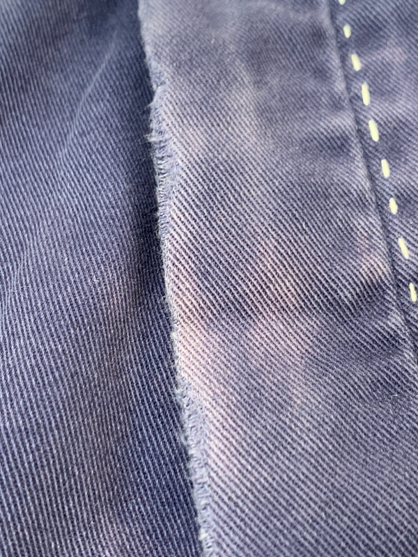 【中古品】【メンズ】 KEISUKE KANDA ケイスケカンダ STITCHED WORK PANTS ステッチワークパンツ 手縫い 151-260714-ta-08-min サイズ：サイズ不明 カラー：パープル系 万代Net店