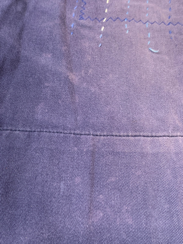 【中古品】【メンズ】 KEISUKE KANDA ケイスケカンダ STITCHED WORK PANTS ステッチワークパンツ 手縫い 151-260714-ta-08-min サイズ：サイズ不明 カラー：パープル系 万代Net店