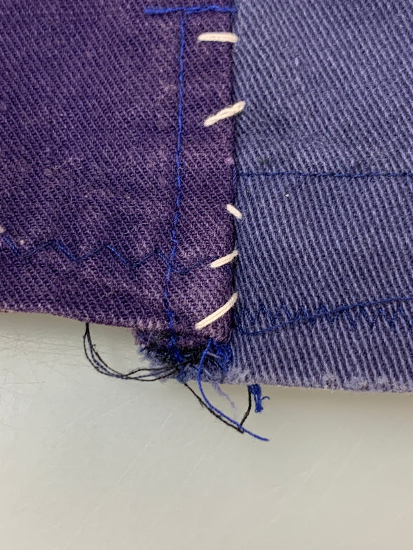 【中古品】【メンズ】 KEISUKE KANDA ケイスケカンダ STITCHED WORK PANTS ステッチワークパンツ 手縫い 151-260714-ta-08-min サイズ：サイズ不明 カラー：パープル系 万代Net店