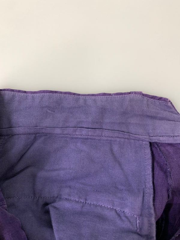 【中古品】【メンズ】 FACETASM ファセッタズム HEMP LINEN PANTS AY-PT-U01 ヘンプ リネン パンツ メンズ ボトムス 麻 ズボン 151-260723-em-50-min サイズ：S カラー：パープル 万代Net店