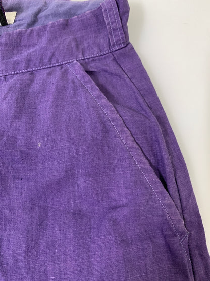 【中古品】【メンズ】 FACETASM ファセッタズム HEMP LINEN PANTS AY-PT-U01 ヘンプ リネン パンツ メンズ ボトムス 麻 ズボン 151-260723-em-50-min サイズ：S カラー：パープル 万代Net店