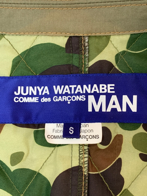 【現状渡し品】【メンズ】 JUNYA WATANABE COMME DES GARCONS ジュンヤワタナベ コムデギャルソン WD－J０２５ DUCK HUNT ダックハンターカモ ツイード ドッキング ジャケット 140-260714-ta-01-min サイズ：S カラー：マルチカラー 万代Net店