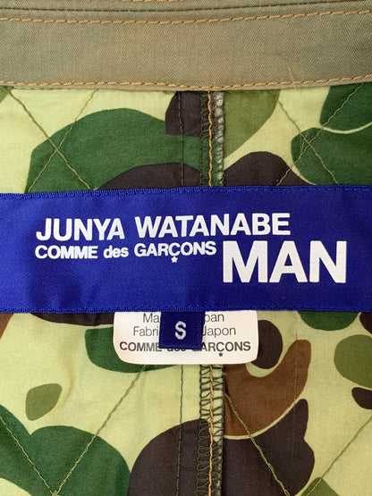 【現状渡し品】【メンズ】 JUNYA WATANABE COMME DES GARCONS ジュンヤワタナベ コムデギャルソン WD－J０２５ DUCK HUNT ダックハンターカモ ツイード ドッキング ジャケット 140-260714-ta-01-min サイズ：S カラー：マルチカラー 万代Net店