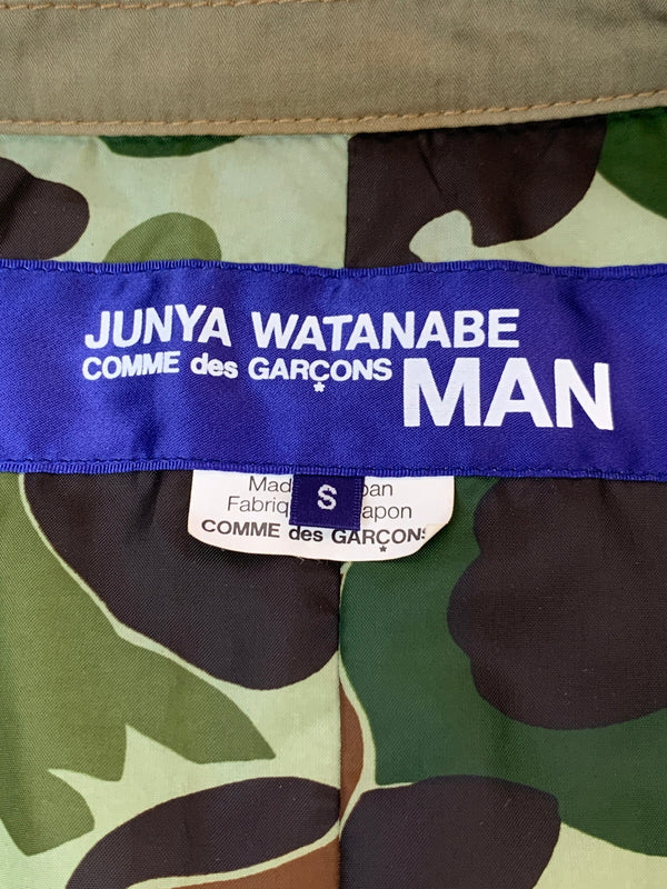 【現状渡し品】【メンズ】 JUNYA WATANABE COMME DES GARCONS ジュンヤワタナベ コムデギャルソン WD-J006 DUCK HUNTER CAMO JACKET ダックハンターカモジャケット 140-260714-ta-02-min サイズ：S カラー：マルチカラー 万代Net店