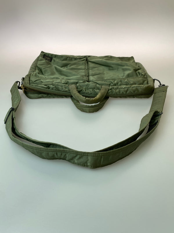【中古品】【メンズ】 PORTER ポーター TANKER 2WAY SHOULDER BAG ショルダーバッグ カバン 188-260729-AS-38-min カラー：カーキ 万代Net店