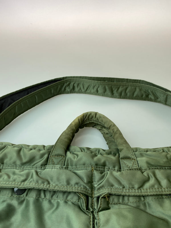 【中古品】【メンズ】 PORTER ポーター TANKER 2WAY SHOULDER BAG ショルダーバッグ カバン 188-260729-AS-38-min カラー：カーキ 万代Net店