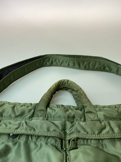 【中古品】【メンズ】 PORTER ポーター TANKER 2WAY SHOULDER BAG ショルダーバッグ カバン 188-260729-AS-38-min カラー：カーキ 万代Net店