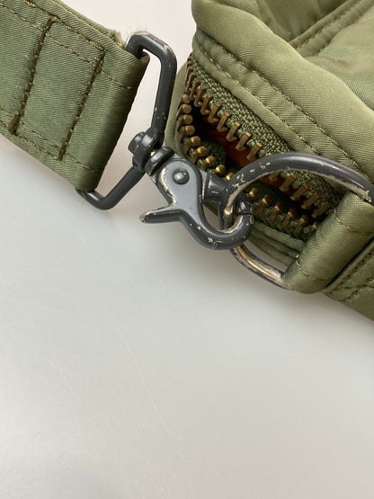 【中古品】【メンズ】 PORTER ポーター TANKER 2WAY SHOULDER BAG ショルダーバッグ カバン 188-260729-AS-38-min カラー：カーキ 万代Net店