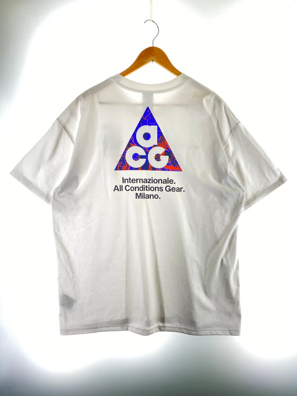【中古品】【メンズ】 NIKE ACG ナイキ エーシージー IF0513 INTER MILAN SS TEE 半袖Tシャツ ショートスリーブ 144-260718-AS-57-min サイズ：XL カラー：ホワイト 万代Net店