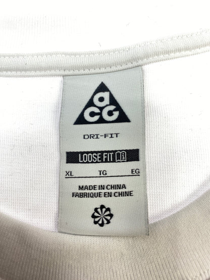 【中古品】【メンズ】 NIKE ACG ナイキ エーシージー IF0513 INTER MILAN SS TEE 半袖Tシャツ ショートスリーブ 144-260718-AS-57-min サイズ：XL カラー：ホワイト 万代Net店