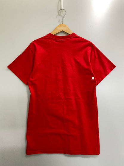 【中古品】【メンズ】 HURLEY X ハーレー 00S LOGO TEE 00年代 ロゴ 半袖Tシャツ メンズ トップス ヴィンテージ 146-260720-em-32-min サイズ：M カラー：レッド 万代Net店