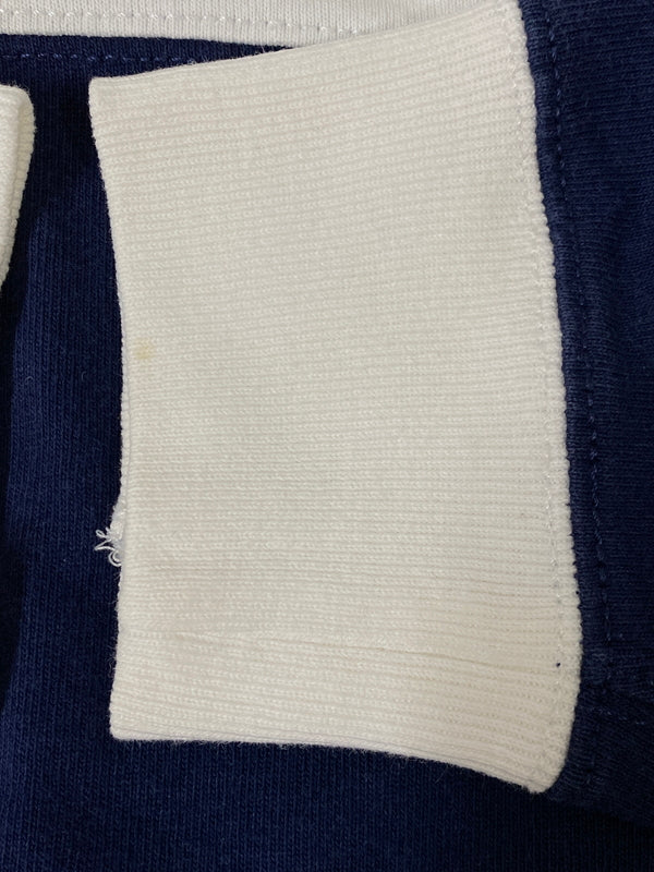 【中古品】【メンズ】 RALPH LAUREN ラルフローレン CUSTOM FIT LS POLO SHIRT カスタムフィット ロングスリーブ ポロシャツ メンズ トップス 146-260720-em-34-min サイズ：M カラー：ホワイト/レッド 万代Net店