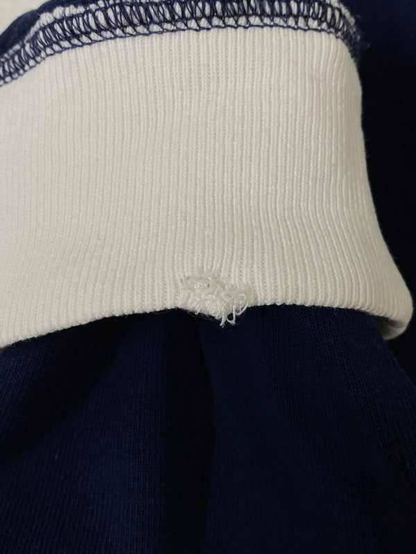 【中古品】【メンズ】 RALPH LAUREN ラルフローレン CUSTOM FIT LS POLO SHIRT カスタムフィット ロングスリーブ ポロシャツ メンズ トップス 146-260720-em-34-min サイズ：M カラー：ホワイト/レッド 万代Net店
