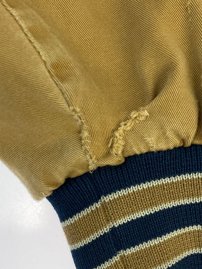 【現状渡し品】【メンズ】 PORT AUTHORITY ポート オーソリティ DENIM STADIUM JACKET デニム スタジアムジャケット アウター 146-260727-jt-25-min サイズ：L カラー：インディゴ/ベージュ 万代Net店