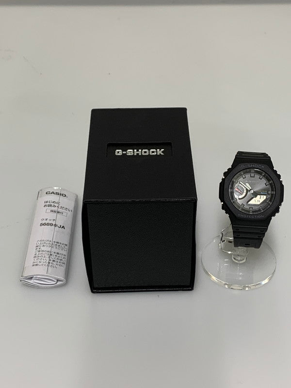 【中古品】【メンズ/レディース】 CASIO カシオ G-SHOCK 2100 SERIES SOLAR WATCH GA-B2100-1AJF ジーショック 2100シリーズ ソーラー 腕時計 196-260715-yn-36-min カラー：ブラック 万代Net店
