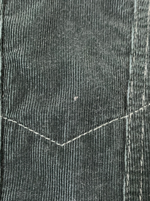 【中古品】【メンズ】 LEVI'S リーバイス 70535 CORDUROY BOA JACKET コーデュロイ ボア ジャケット メンズ アウター 防寒 147-260731-em-65-min サイズ：Ｌ カラー：ダークグリーン 万代Net店