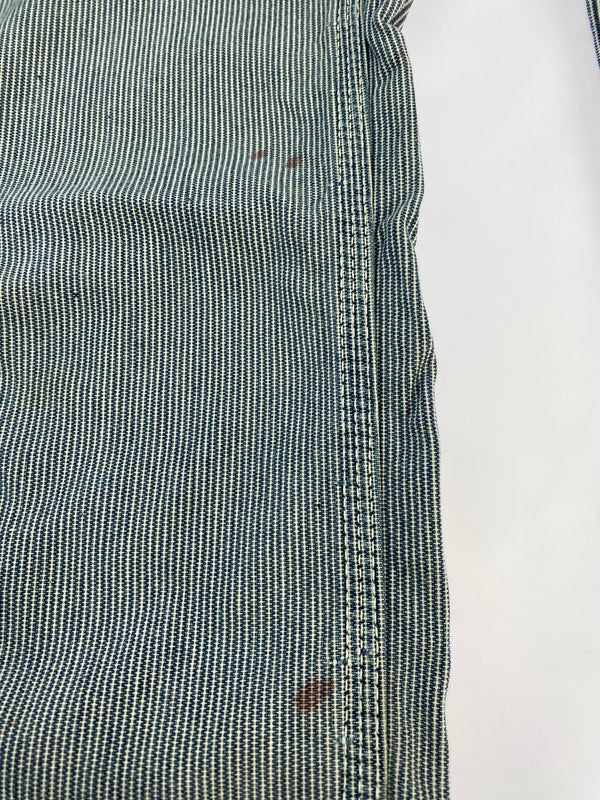 【中古品】【メンズ】 CARHARTT カーハート STRIPE PAINTER PANTS ストライプ ペインター パンツ ボトムス 157-260727-jt-15-min サイズ：30 W76 H93 カラー：ブルー/ホワイト ストライプ 万代Net店