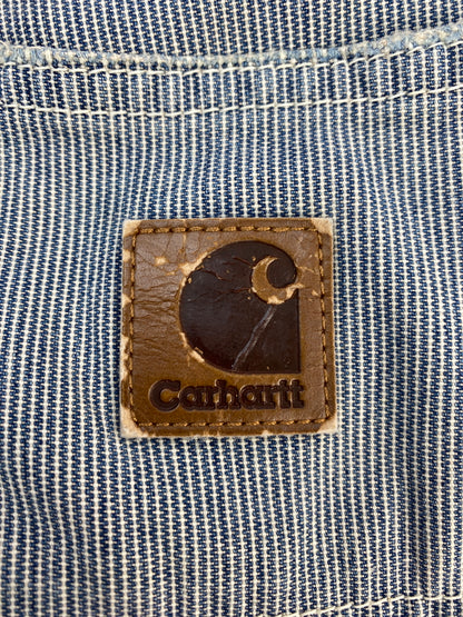 【中古品】【メンズ】 CARHARTT カーハート STRIPE PAINTER PANTS ストライプ ペインター パンツ ボトムス 157-260727-jt-15-min サイズ：30 W76 H93 カラー：ブルー/ホワイト ストライプ 万代Net店
