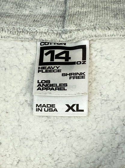 【中古品】【メンズ】 LOS ANGELS APPAREL ロサンゼルスアパレル 14OZ HOODIE フーディ パーカー トップス 142-260727-jt-17-min サイズ：XL カラー：グレー 万代Net店