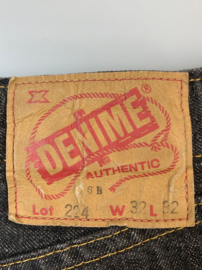 【中古品】【メンズ】 DENIME ドゥニーム BLACK DENIM PANTS ブラックデニムパンツ LOT.224 ボトムス 156-260714-ta-07-min サイズ：W32 L32 カラー：ブラック 万代Net店