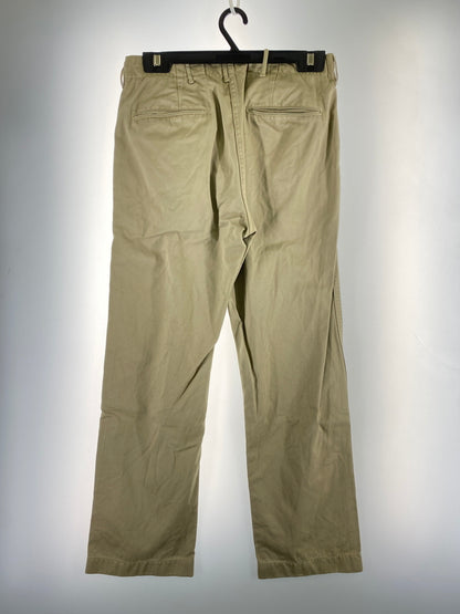 【中古品】【メンズ】 BUZZ RICKSON'S バズリクソンズ CHINO PANTS チノパンツ ボトムス 156-260727-jt-26-min サイズ：32 カラー：ベージュ系 万代Net店
