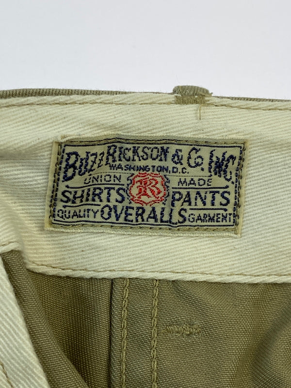【中古品】【メンズ】 BUZZ RICKSON'S バズリクソンズ CHINO PANTS チノパンツ ボトムス 156-260727-jt-26-min サイズ：32 カラー：ベージュ系 万代Net店