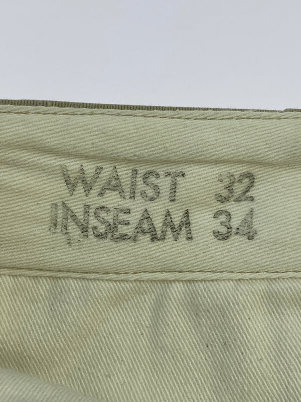 【中古品】【メンズ】 BUZZ RICKSON'S バズリクソンズ CHINO PANTS チノパンツ ボトムス 156-260727-jt-26-min サイズ：32 カラー：ベージュ系 万代Net店