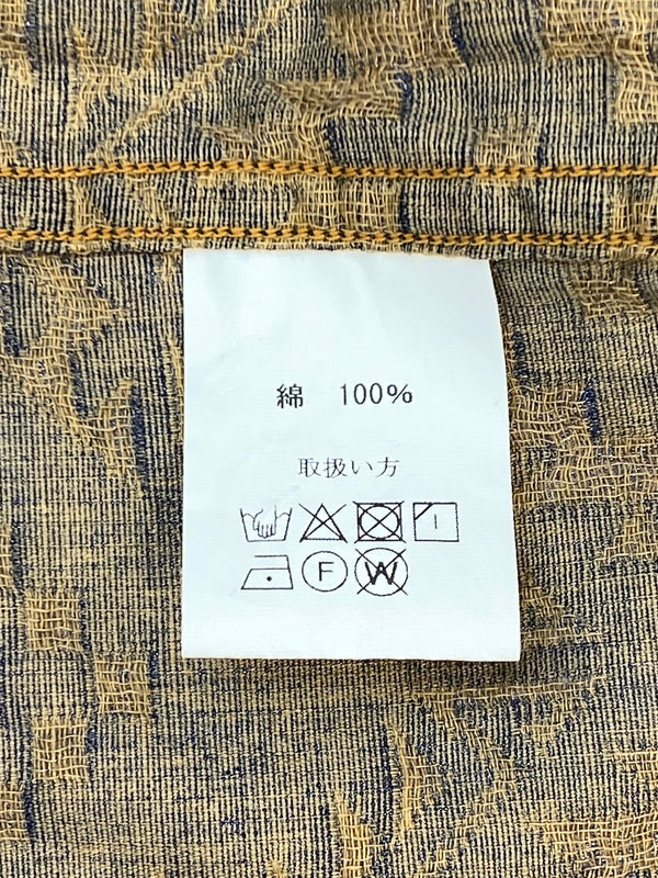 【中古品】【メンズ】 JELADO ジェラード CHECK SHIRT チェックシャツ トップス 145-260727-jt-20-min サイズ：M カラー：ネイビー 総柄 万代Net店
