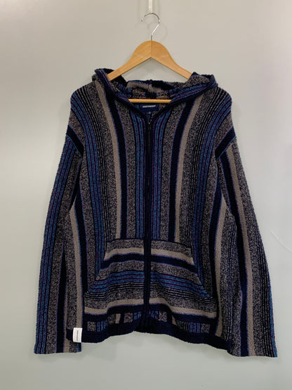 【中古品】【メンズ】 DESCENDANT ディセダント ZIP UP HOODIE ジップアップフーディ パーカ 141-260714-ta-11-min サイズ：2 カラー：マルチカラー 万代Net店