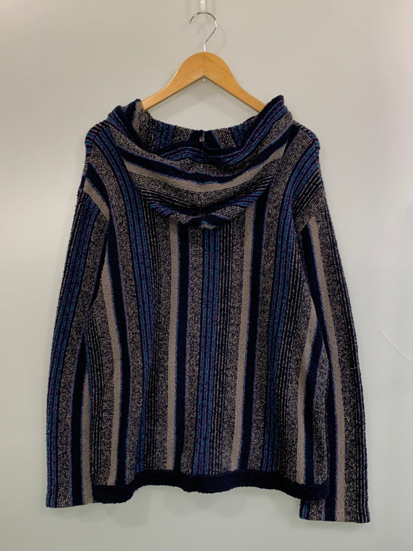 【中古品】【メンズ】 DESCENDANT ディセダント ZIP UP HOODIE ジップアップフーディ パーカ 141-260714-ta-11-min サイズ：2 カラー：マルチカラー 万代Net店