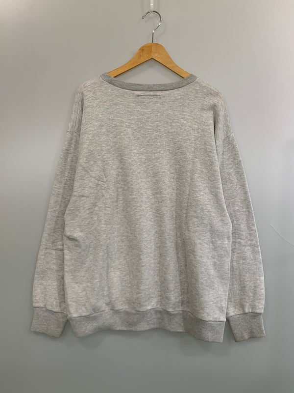 【現状渡し品】【メンズ】 WTAPS ダブルタップス AXE DESIGN CREW NECK デザイン クルーネック 192ATDT-CSM14 SWEAT スウェット 142-260714-ta-13-min サイズ：2 カラー：グレー系 万代Net店