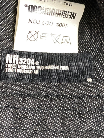 【中古品】【メンズ】 NEIGHBORHOOD ネイバーフッド NH3204 BUCKET HAT バケットハット 帽子 185-260719-AS-47-min サイズ：M：57.5-58.5 カラー：ブラック 万代Net店